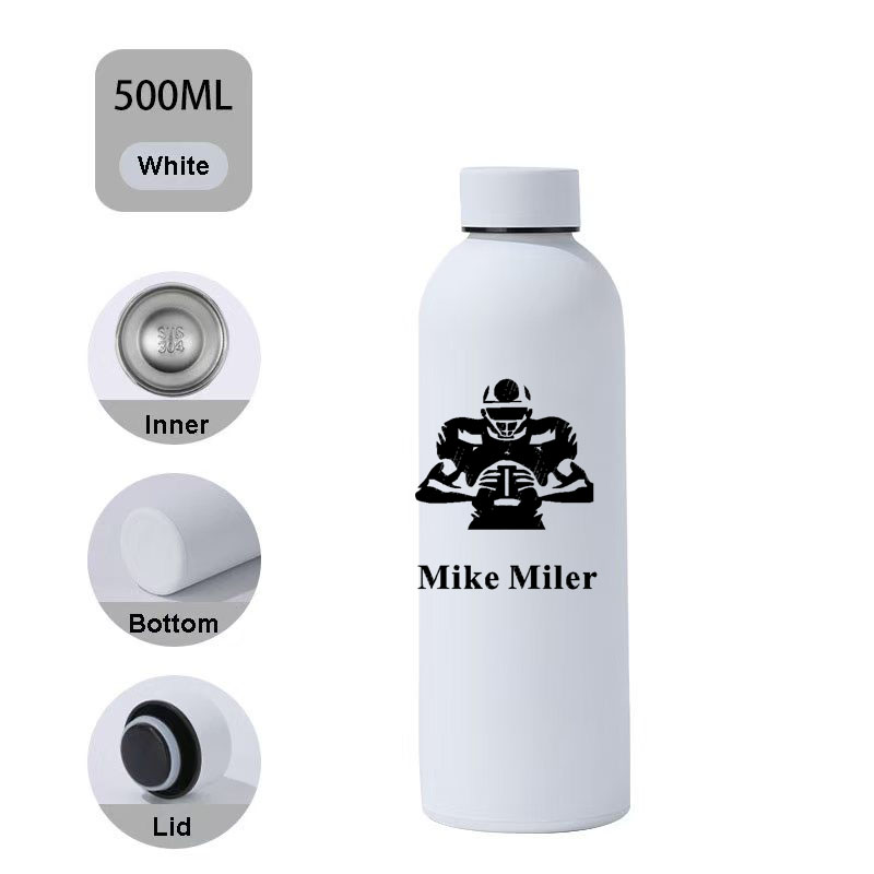 Sports Equipment With Names - Termo con nombre y logotipo personalizado