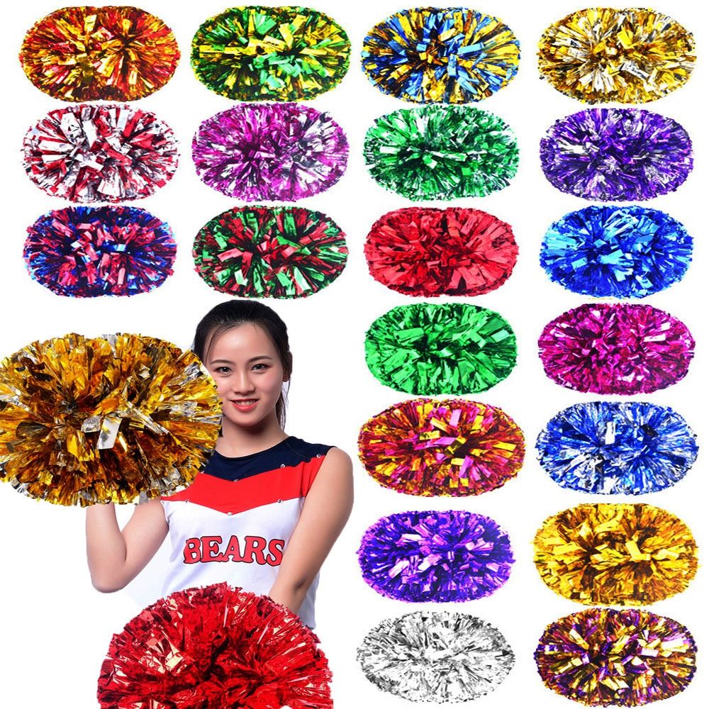 Cheerleading Pom Pom - Pompones de animadora de lujo de