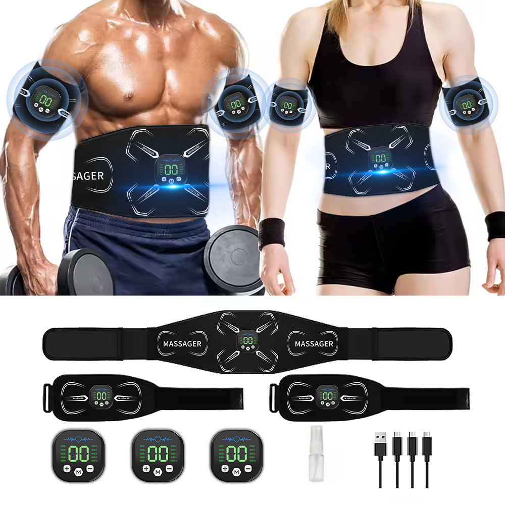 Sports Equipment Images - Estimulador Muscular EMS, Entrenador Abdominal, Tonificador