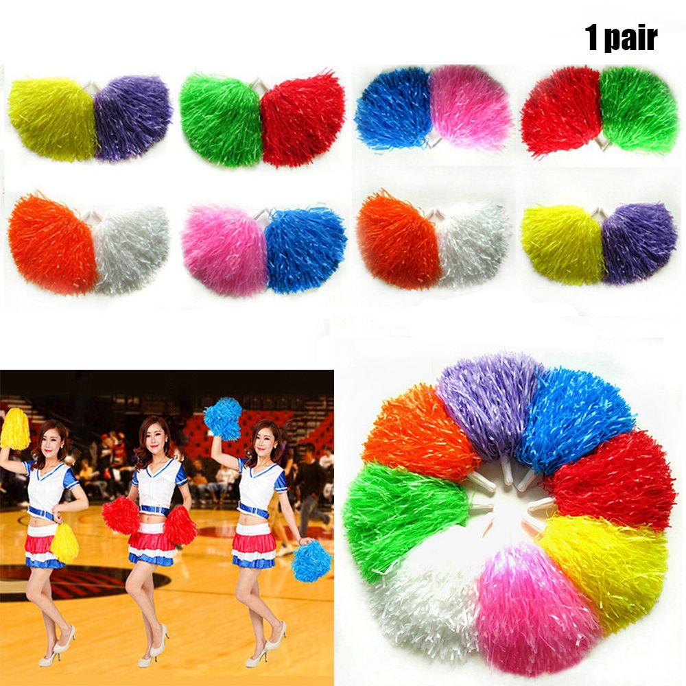 1 par de pompones de animadora - Cheerleading Pom Pom reseña y precio