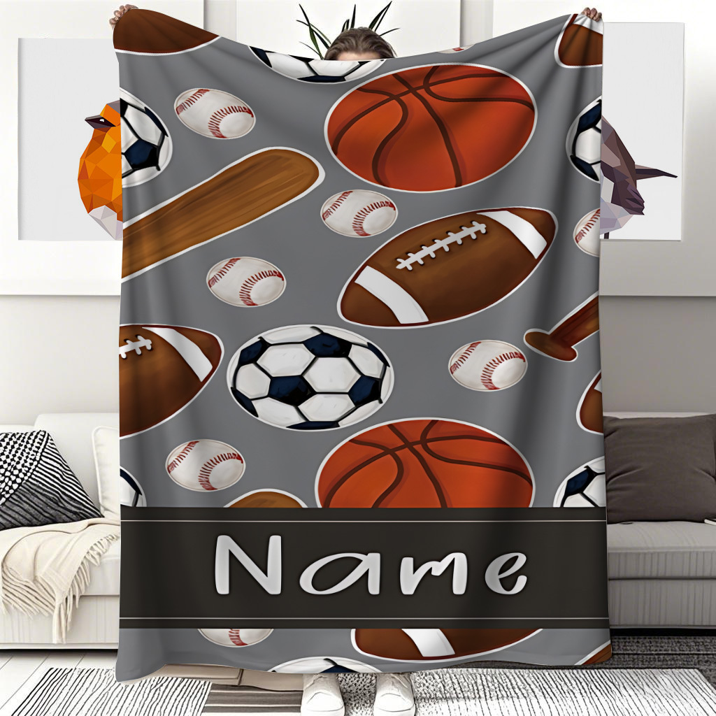 1 Manta con nombre personaliza - Sports Equipment With Names reseña y precio