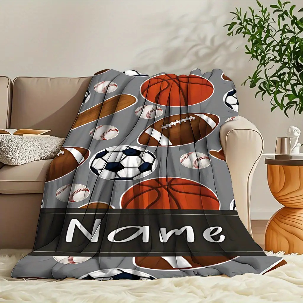 1 Manta con nombre personaliza - Sports Equipment With Names reseña y precio