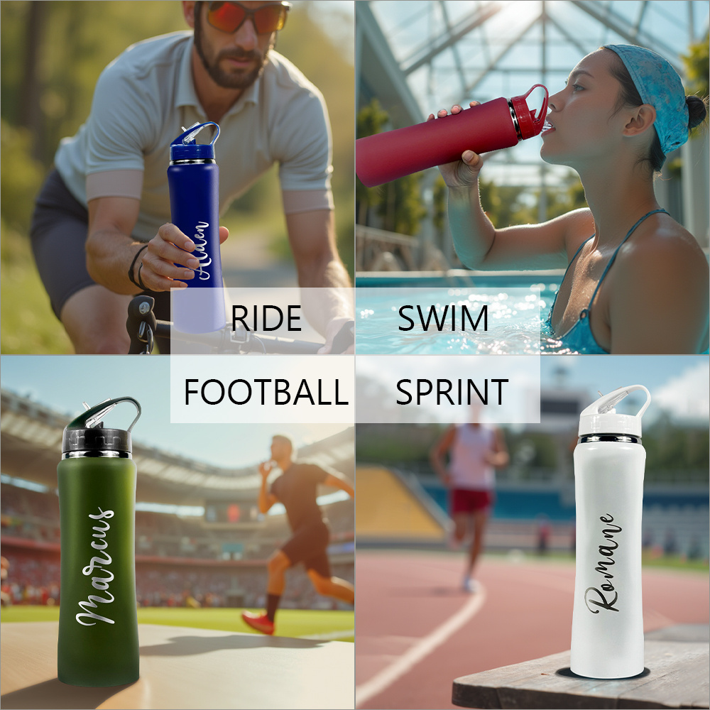 Botella de agua personalizada  - Sports Equipment With Names reseña y precio