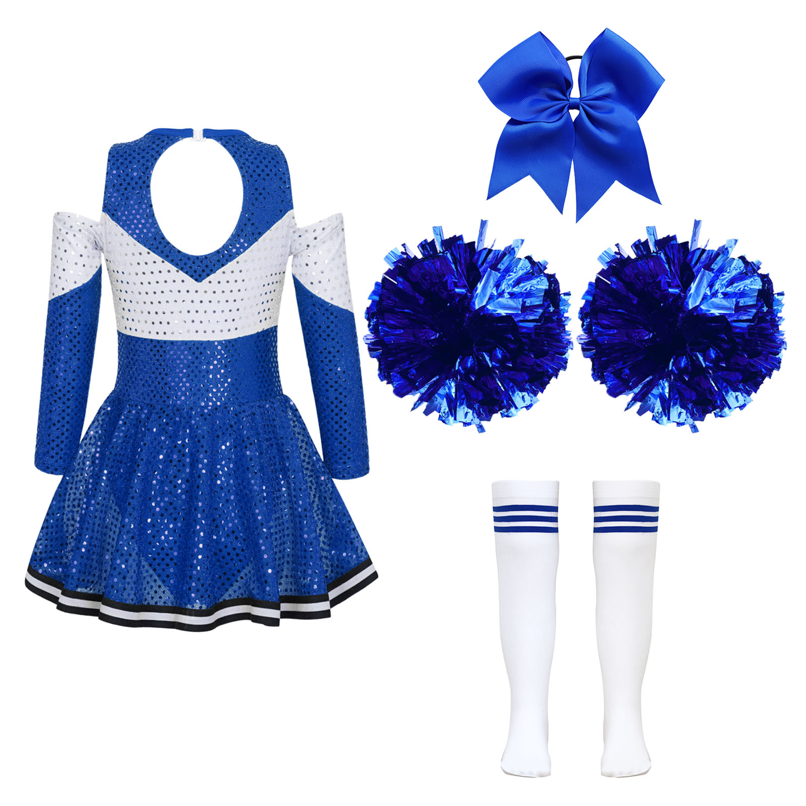 Disfraz de Animadora para Niña - Cheerleading Pom Pom reseña y precio