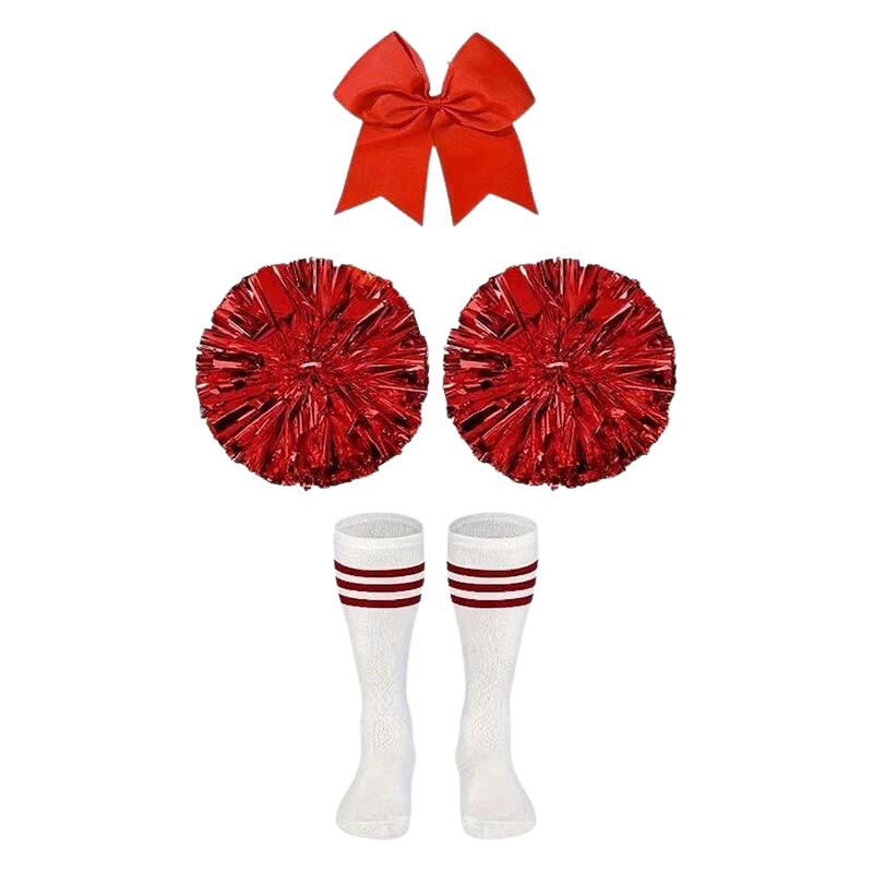 Juego de 4 pompones de animado - Cheerleading Pom Pom reseña y precio