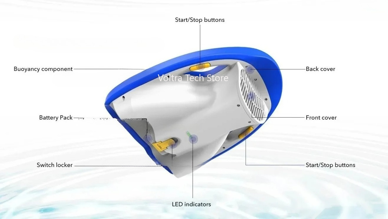 Mini Tabla de Surf Eléctrica,  - Swimming Kickboard reseña y precio