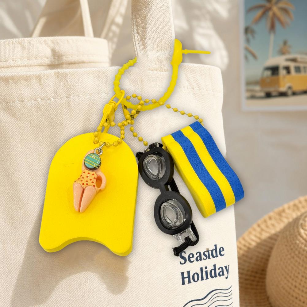 Lindo llavero con temática de  - Swimming Kickboard reseña y precio