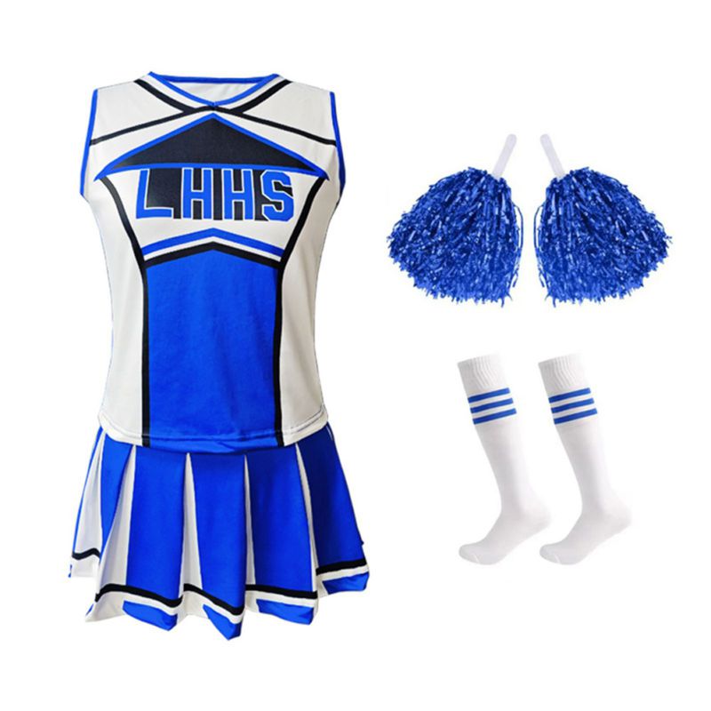 Disfraz de animadora para muje - Cheerleading Pom Pom reseña y precio