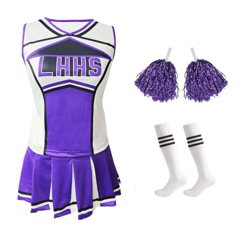 Disfraz de animadora para muje - Cheerleading Pom Pom reseña y precio