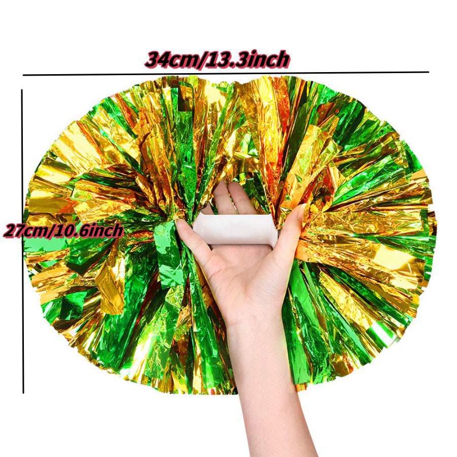 Pompón metálico para animadora - Cheerleading Pom Pom reseña y precio