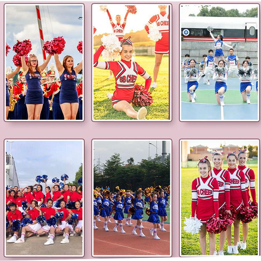 Pompón metálico para animadora - Cheerleading Pom Pom reseña y precio