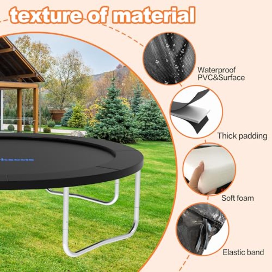 Cubierta de Seguridad para Tra - Trampoline Spring Cover reseña y precio